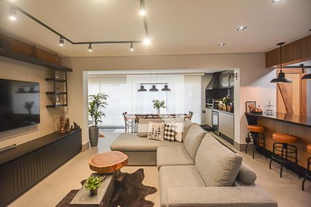 Sala de apartamento à venda com 3 quartos, 127m² em Jardim Chácara Inglesa, São Bernardo do Campo