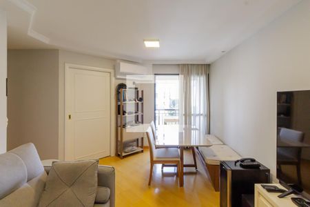 Sala de apartamento à venda com 2 quartos, 58m² em Indianópolis, São Paulo