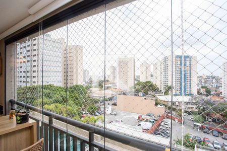 Varanda da Sala de apartamento à venda com 3 quartos, 130m² em Jardim Elisa, Diadema