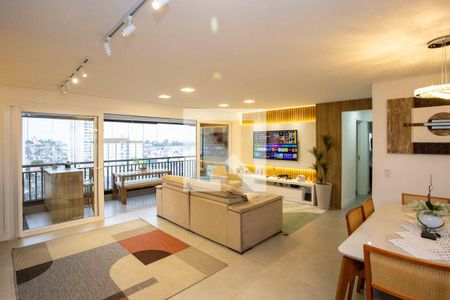 Sala de apartamento à venda com 3 quartos, 130m² em Jardim Elisa, Diadema