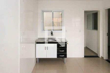 Sala/Cozinha de apartamento para alugar com 1 quarto, 37m² em Chácara Mafalda, São Paulo