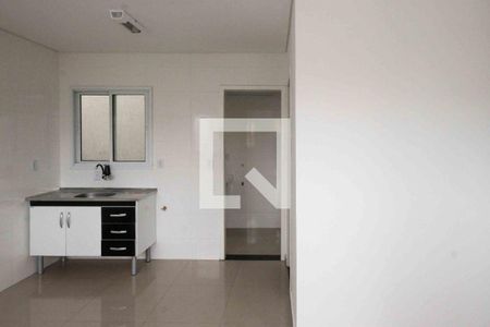 Sala/Cozinha de apartamento para alugar com 1 quarto, 37m² em Chácara Mafalda, São Paulo