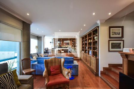 Sala de apartamento à venda com 3 quartos, 296m² em Jardim Fonte do Morumbi, São Paulo