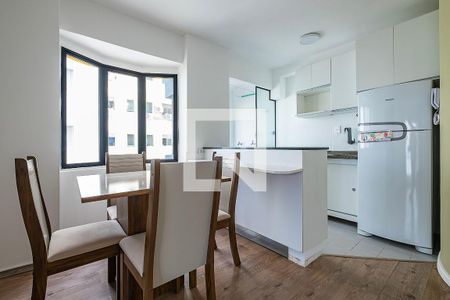 Sala/Cozinha de apartamento à venda com 1 quarto, 51m² em Pinheiros, São Paulo