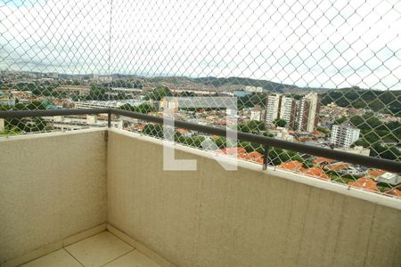 Varanda da Sala  de apartamento à venda com 2 quartos, 62m² em Demarchi, São Bernardo do Campo