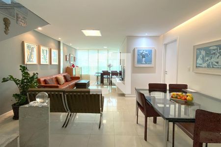 Sala - Jantar de apartamento à venda com 4 quartos, 207m² em Funcionários, Belo Horizonte