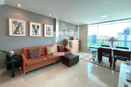 Sala de apartamento à venda com 4 quartos, 207m² em Funcionários, Belo Horizonte