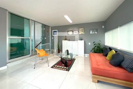 Sala de Estar de apartamento à venda com 4 quartos, 207m² em Funcionários, Belo Horizonte