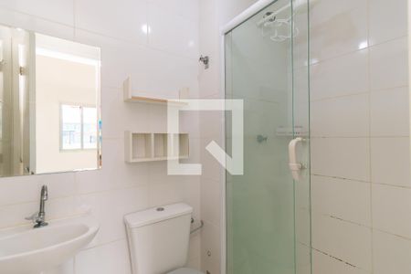 Banheiro da Suíte de apartamento para alugar com 1 quarto, 27m² em Cidade Satelite Santa Barbara, São Paulo