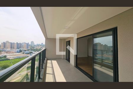 Varanda da Sala/Cozinha de apartamento para alugar com 3 quartos, 142m² em Jardim Campos Elisios, Jundiaí