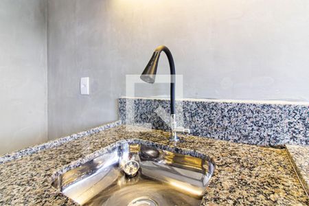 Cozinha de kitnet/studio à venda com 1 quarto, 25m² em Barra Funda, São Paulo