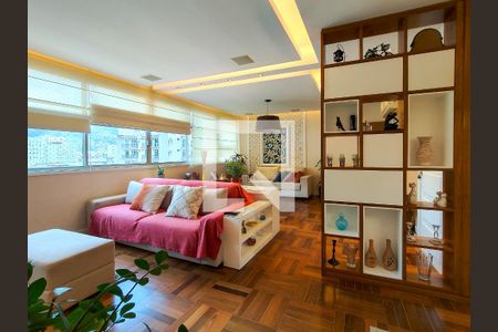 Sala de apartamento à venda com 3 quartos, 140m² em Tijuca, Rio de Janeiro