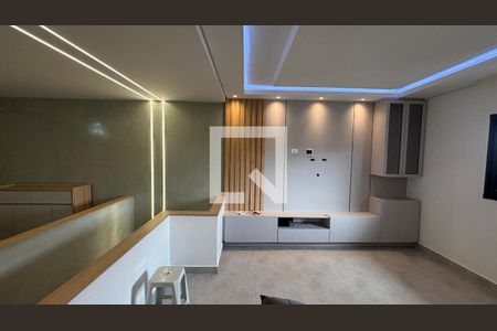 Sala - Sala de jantar  de casa para alugar com 3 quartos, 133m² em Parque Novo Oratório, Santo André