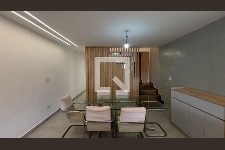 Sala - Sala de jantar  de casa para alugar com 3 quartos, 133m² em Parque Novo Oratório, Santo André
