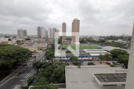 Vista Sala de apartamento para alugar com 2 quartos, 50m² em Vila Homero Thon, Santo André