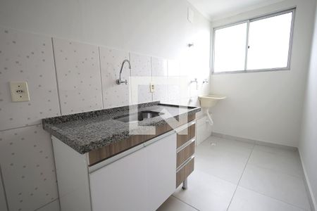 Cozinha de apartamento para alugar com 2 quartos, 50m² em Vila Homero Thon, Santo André