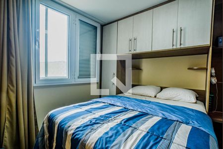 Quarto Suíte de apartamento à venda com 2 quartos, 54m² em Utinga, Santo André