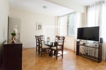 sala de apartamento à venda com 3 quartos, 118m² em Sion, Belo Horizonte