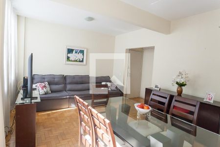 sala de apartamento à venda com 3 quartos, 118m² em Sion, Belo Horizonte