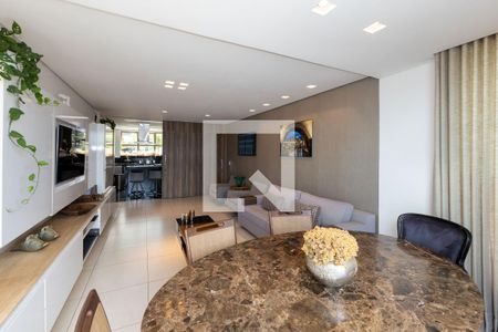 Sala de apartamento para alugar com 2 quartos, 83m² em Vila Castela, Nova Lima