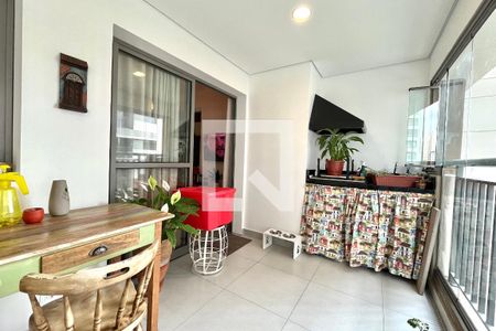 Varanda  de apartamento à venda com 2 quartos, 75m² em Jardim Prudência, São Paulo