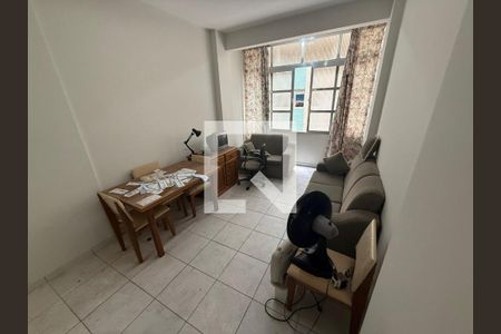Sala de apartamento para alugar com 1 quarto, 80m² em José Menino, Santos