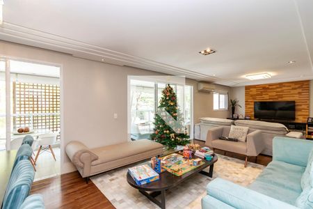 Sala de apartamento à venda com 3 quartos, 186m² em Chácara Santo Antônio (zona Sul), São Paulo