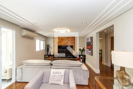 Sala de apartamento à venda com 3 quartos, 186m² em Chácara Santo Antônio (zona Sul), São Paulo