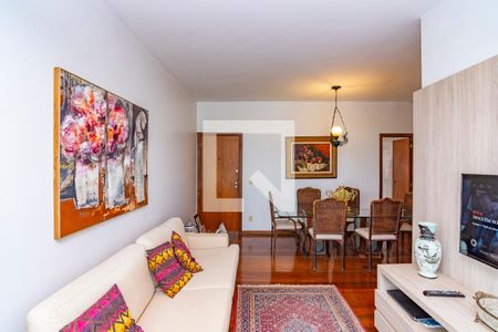 Sala de apartamento à venda com 3 quartos, 97m² em São Pedro, Belo Horizonte