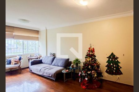 Sala de apartamento à venda com 3 quartos, 110m² em Serra, Belo Horizonte