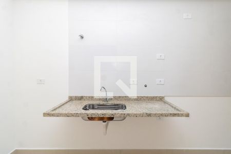 Sala/Cozinha de apartamento à venda com 1 quarto, 31m² em Vila Germinal, São Paulo