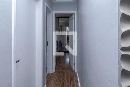 corredor para os cômodos_2 de apartamento à venda com 2 quartos, 56m² em Vila Caraguata, São Paulo