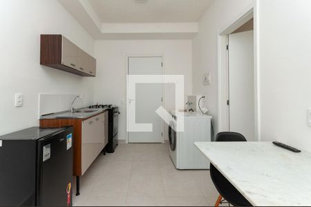 Cozinha Americana de apartamento para alugar com 1 quarto, 27m² em Parque Industrial Tomas Edson, São Paulo