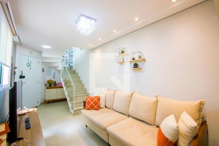 Sala de apartamento à venda com 2 quartos, 98m² em Santa Maria, Santo André