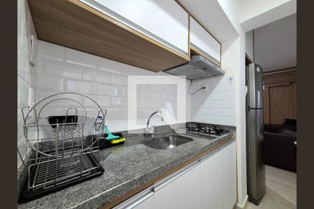 Cozinha de apartamento à venda com 1 quarto, 40m² em Itaim Bibi, São Paulo