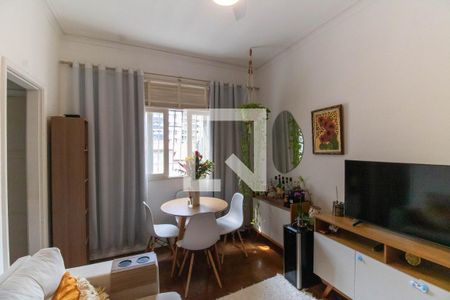 Sala de apartamento para alugar com 1 quarto, 40m² em Icaraí, Niterói