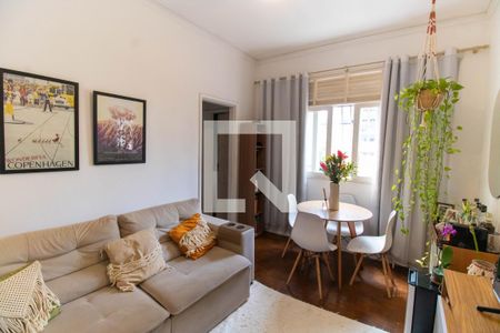 Sala de apartamento para alugar com 1 quarto, 40m² em Icaraí, Niterói