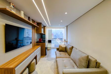 Sala de apartamento para alugar com 2 quartos, 61m² em Vila Regente Feijó, São Paulo