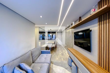 Sala de apartamento para alugar com 2 quartos, 61m² em Vila Regente Feijó, São Paulo