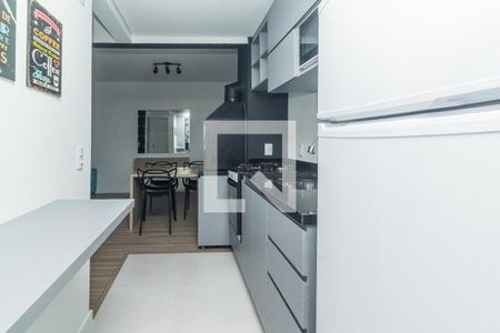 Sala/Cozinha de apartamento para alugar com 1 quarto, 50m² em Vila Joao Pessoa, Porto Alegre