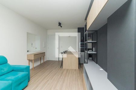 Sala/Cozinha de apartamento para alugar com 1 quarto, 50m² em Vila Joao Pessoa, Porto Alegre