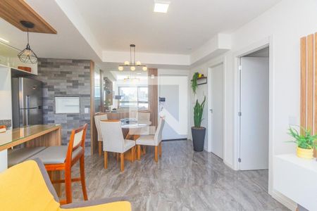 Sala de apartamento para alugar com 1 quarto, 42m² em Passo d’Areia, Porto Alegre