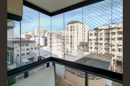 Vista da Sala de apartamento para alugar com 3 quartos, 81m² em Tijuca, Rio de Janeiro