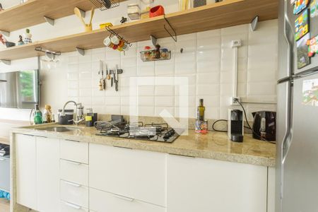 Sala/Cozinha de apartamento para alugar com 1 quarto, 37m² em Vila Uberabinha, São Paulo
