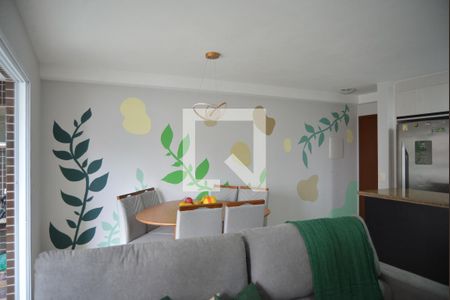 Sala de apartamento à venda com 3 quartos, 100m² em Vila Assunção, Santo André