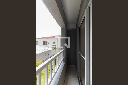 Varanda  de kitnet/studio para alugar com 1 quarto, 19m² em Vila Santo Estefano, São Paulo