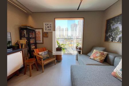 Sala de apartamento à venda com 1 quarto, 37m² em Ferreira, São Paulo