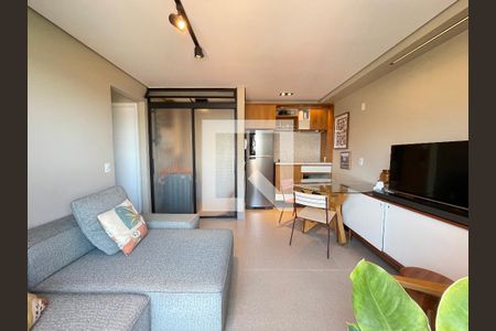 Sala de apartamento à venda com 1 quarto, 37m² em Ferreira, São Paulo