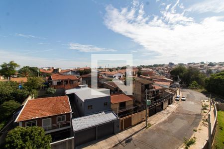 VISTA DA SALA de apartamento para alugar com 2 quartos, 46m² em Jardim Boa Esperança, Campinas