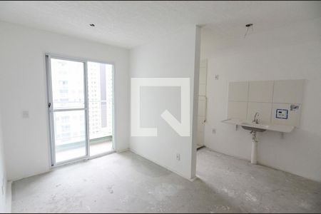 Sala de apartamento à venda com 2 quartos, 43m² em Santo Cristo, Rio de Janeiro